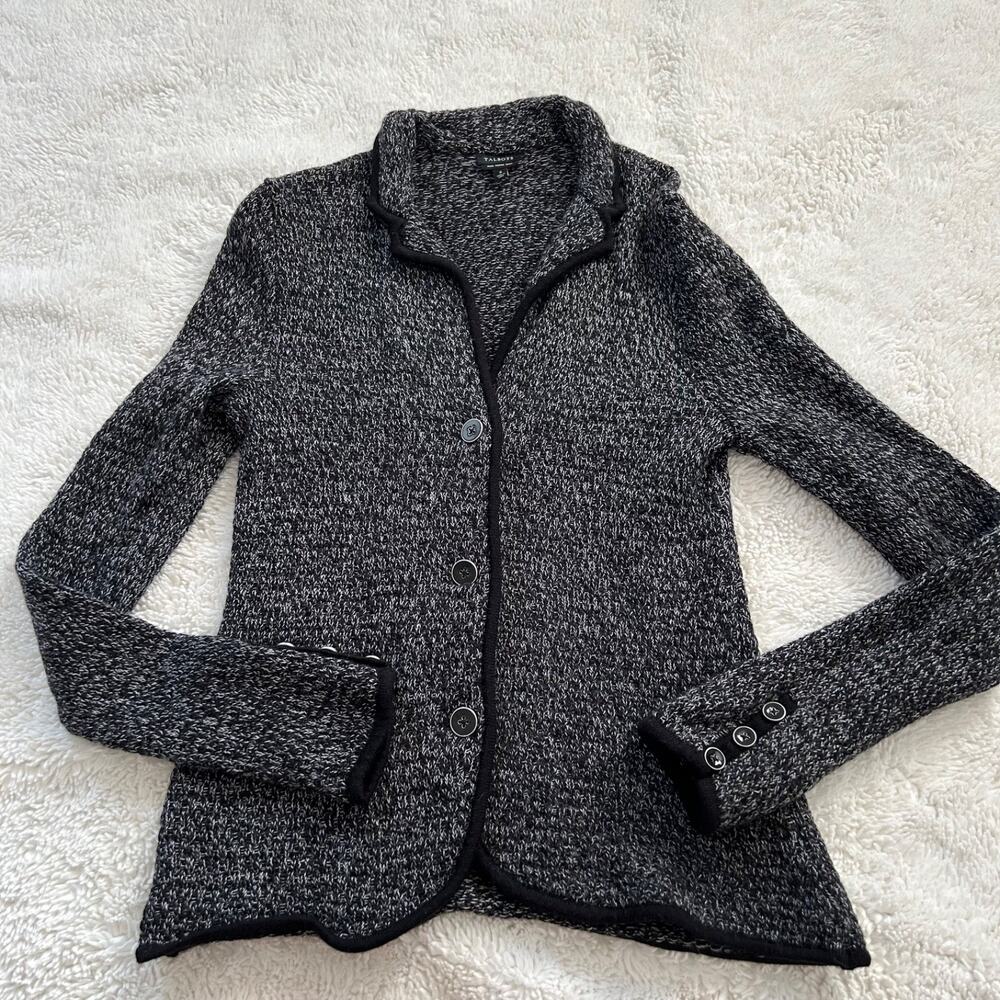 Talbots Merino Wool Blazer Womens S Multicolor Preppy Buisness Office Teacher